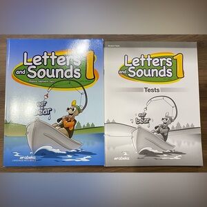 Abeka Language Arts Letters & Sounds 1 Seatwork Text And Tests
